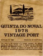 Vintage Port_Q da Noval 1978